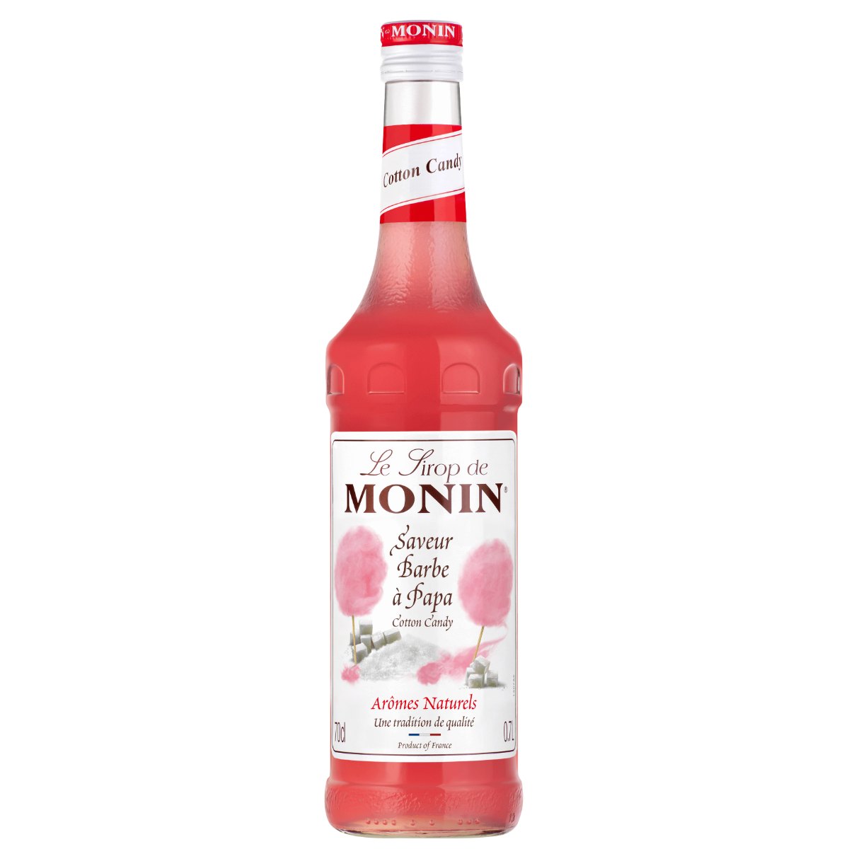 Monin Cotton Candy -Vata Pe Bat 0.7L