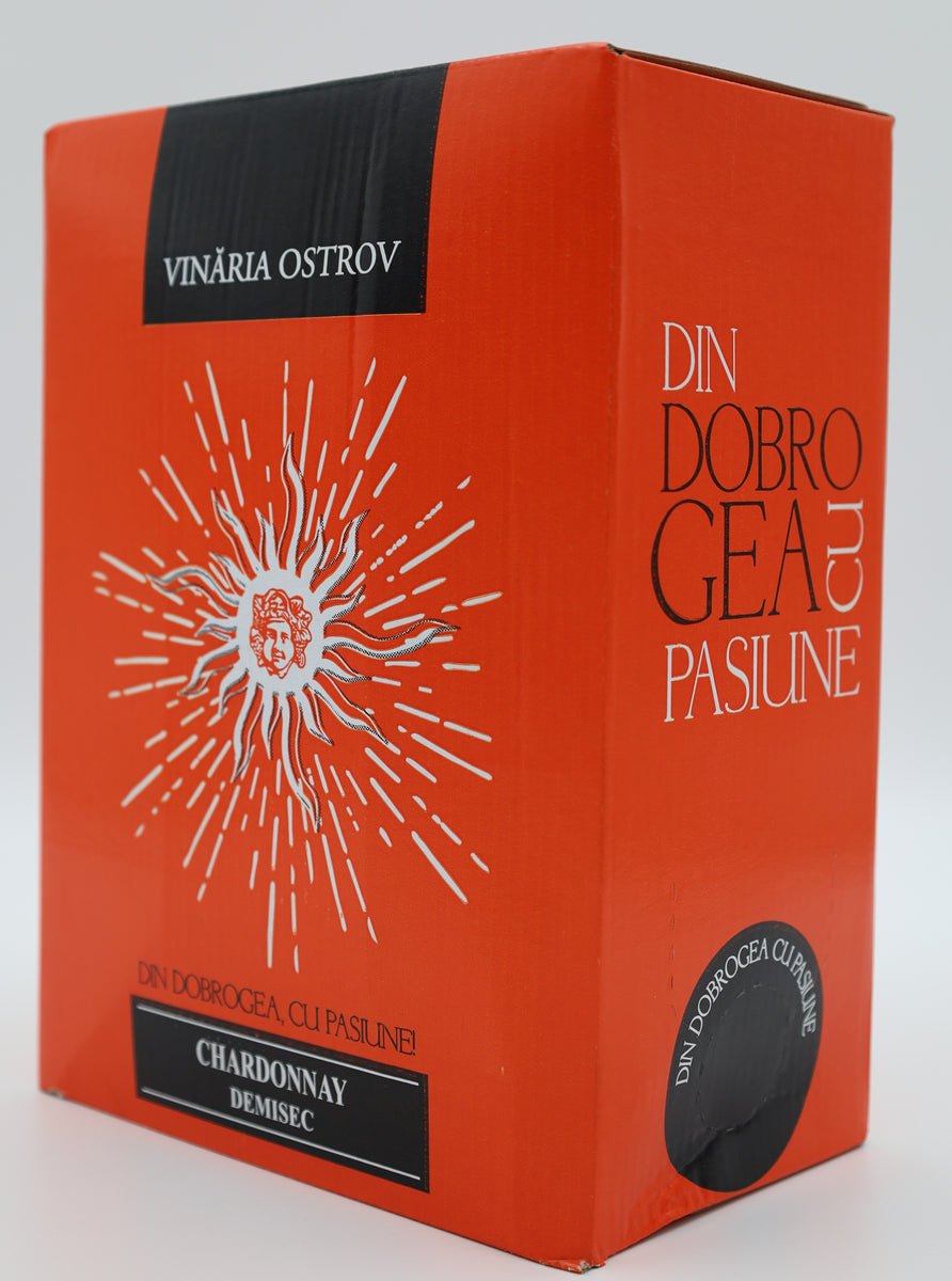Vinaria Ostrov Bib Chardonnay Demisec Ig 3L