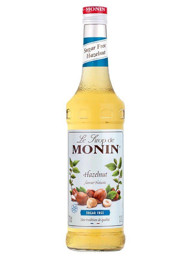 Monin Syrup Hazelnut -Sugar Free 0.7L