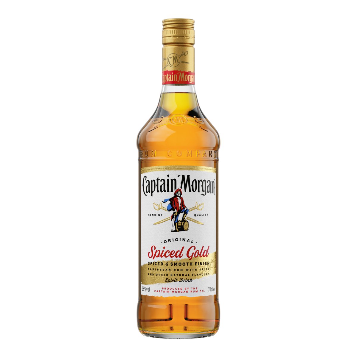 Captain Morgan Spiced Gold 0.7L 35%