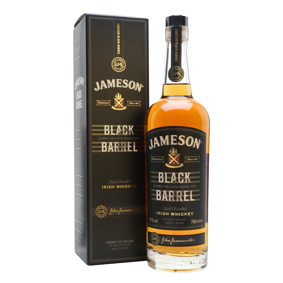 Jameson Black Barrel 40% 0.70L