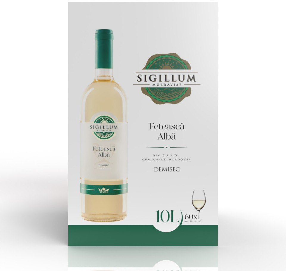 Beciul Domnesc Bib Sigililum Moldavie Feteasca Alba Demisec 10L