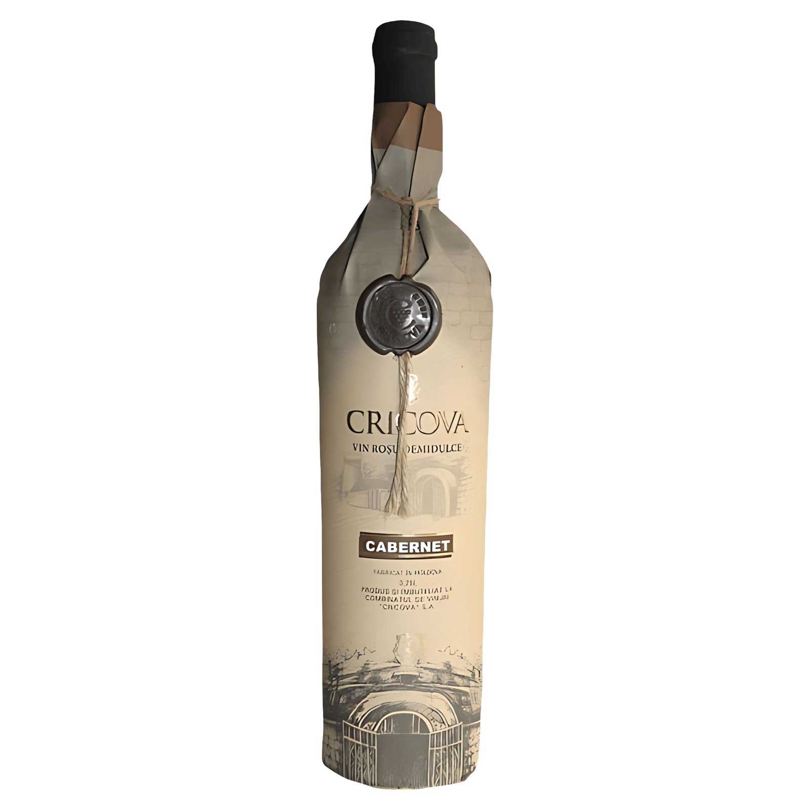 Cricova Hartie Cabernet Sauvignon Demidulce 0.75L