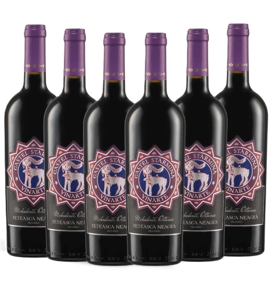 Vinarte Castel Starmina Feteasca Neagra Demisec 0.75L