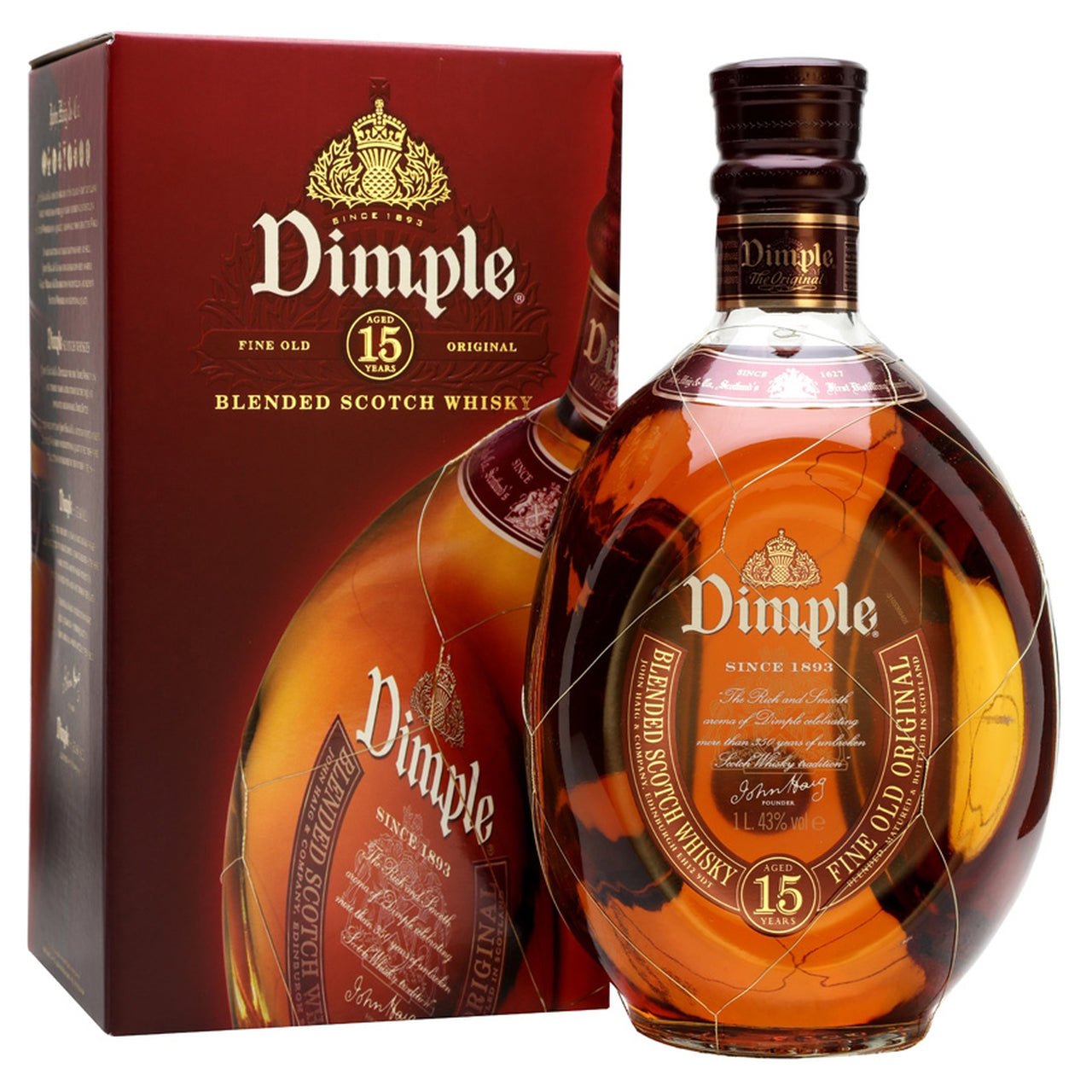 Dimple Deluxe 15 Yo 0.7L 40%
