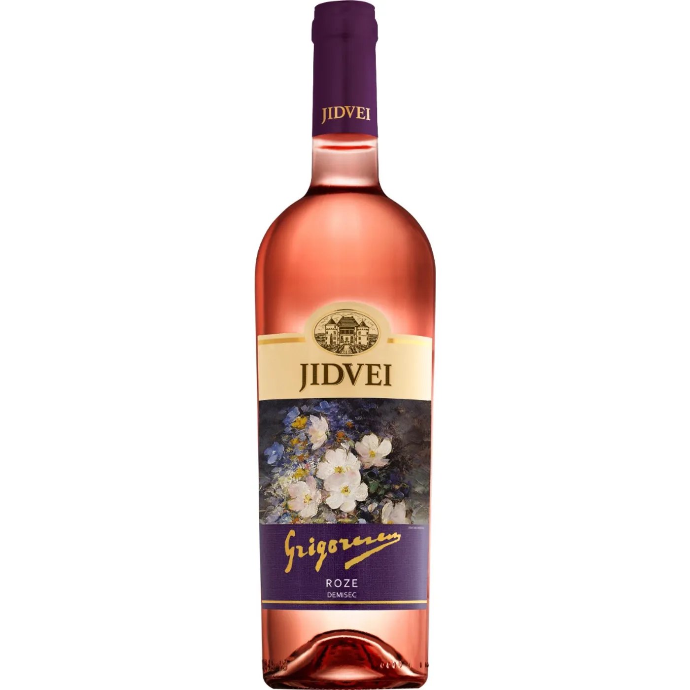 Jidvei Grigorescu Roze Demisec 0.75L