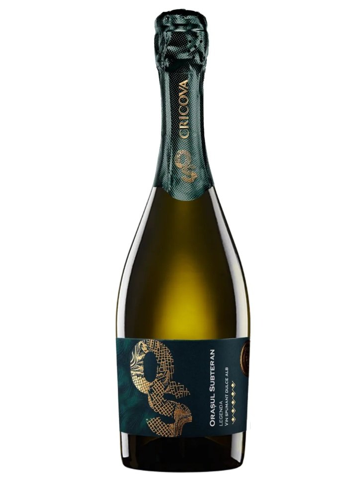 Cricova Vin Orasul Subteran Legenda Dulce Alb 0.75L