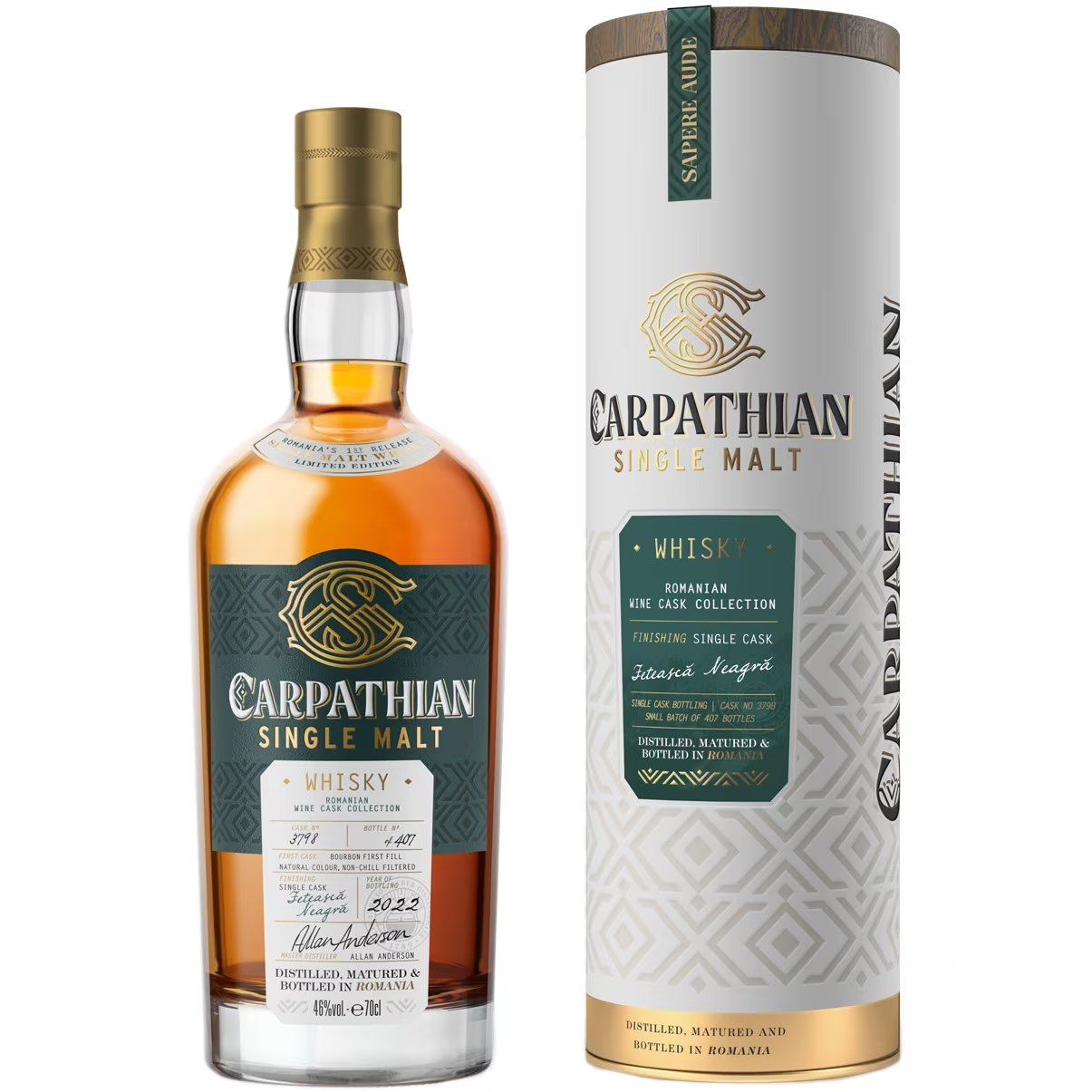 Carpathian Feteasca Neagra 0.7L Ai Whisky 46%