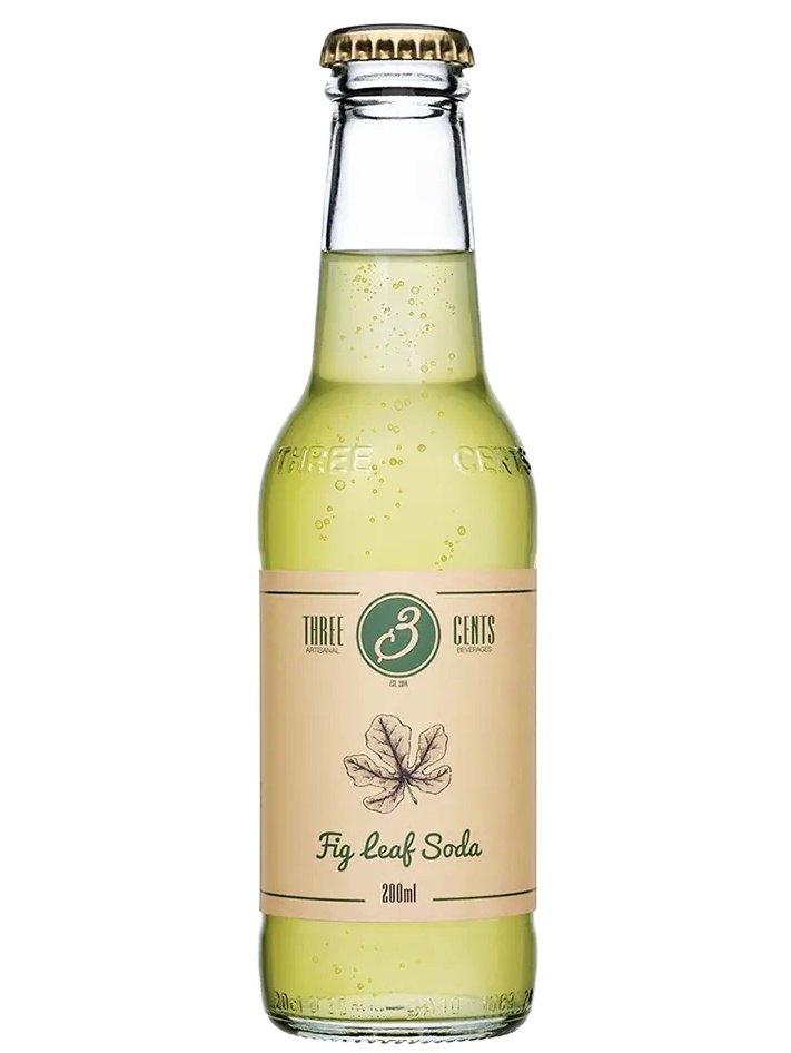 3 Cents Fig Leaf Soda 0.2L Soft Drink