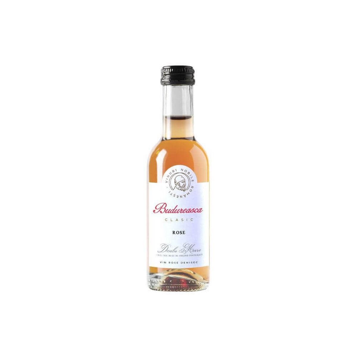 Budureasca Clasic Rose Demisec 0.187L