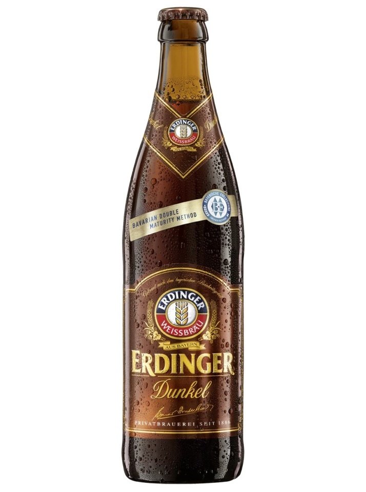 Bere Erdinger Dunkel Sticla 0.5L