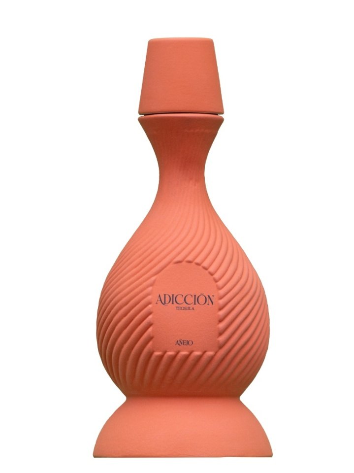 Tequila Adiccion Anejo+Gb 40% 0.7L