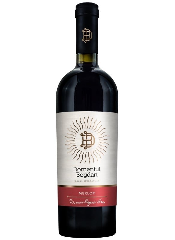 Domeniul Bogdan Premium Org.Merlot 0.75L Ro-Eco-026