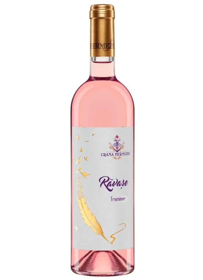 Hermeziu Ravase Traminer Roze 0.75L