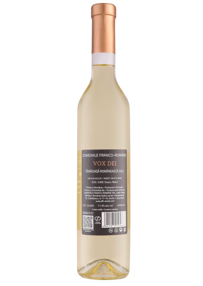 Dom.Franco Vox Dei Tam.Rom. Dulce 0.5L