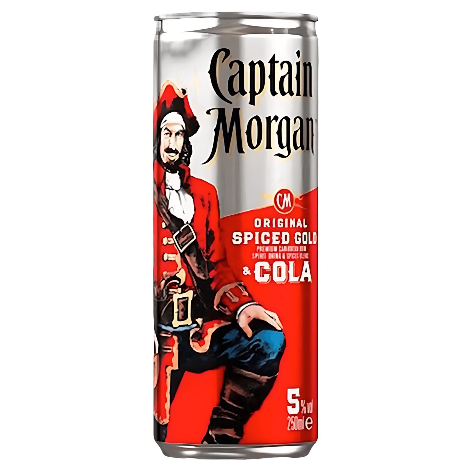 Captain Morgan &Cola 5% 0.25L