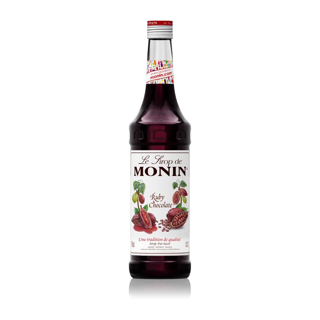 Monin Syrup Ruby Chocolate 0.7L