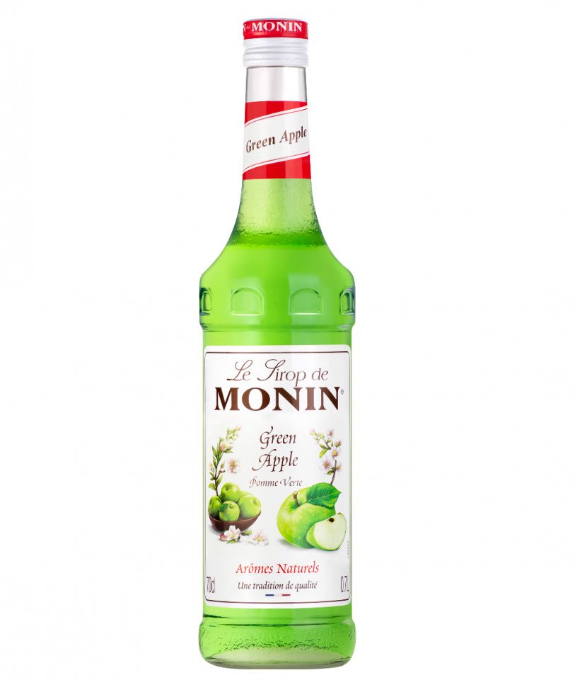 Monin Syrup Green Apple / Mere Verzi 0.7L