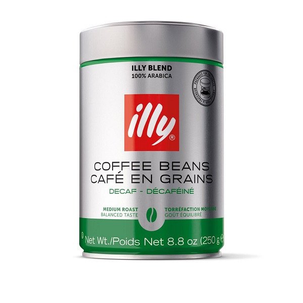 Illy Espresso Boabe 250G Decof